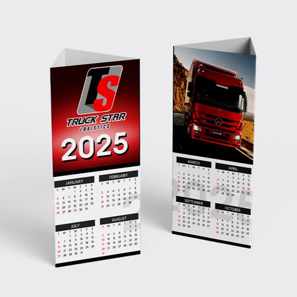 Portrait Trifold Calendar 3.5" x 7.6" Thumbnail