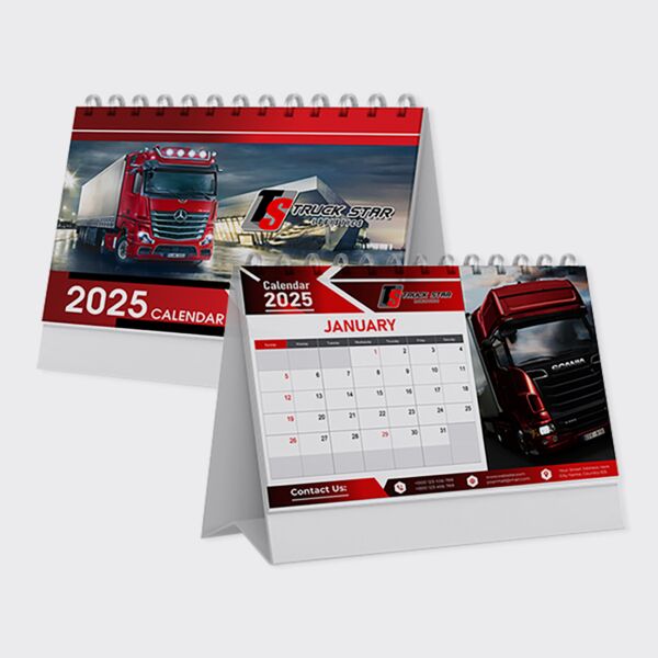 Hardboard Spring A5 Calendar (6 Sheets) Thumbnail