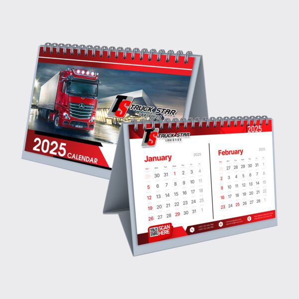 Hardboard Spring A5 Calendar (4 Sheets) Thumbnail