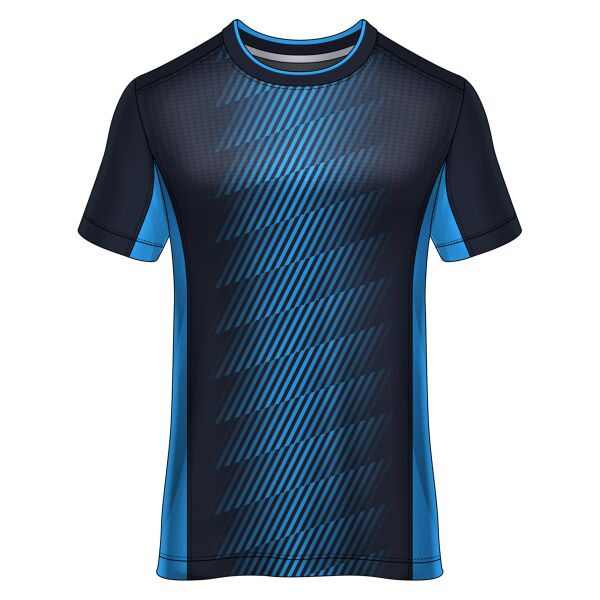 Vector Linear Design Full Print Roundneck Shirt Thumbnail