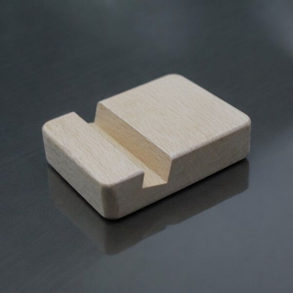 Wooden Cellphone Stand Thumbnail