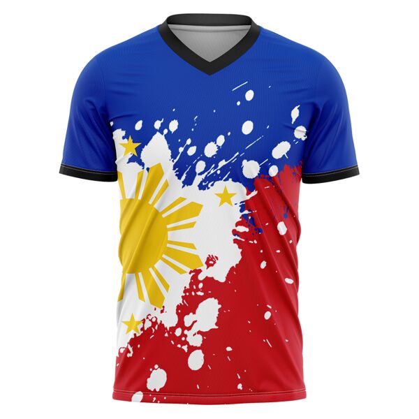 Philippine Design V-Neck Shirt Full Print Sublimation Thumbnail