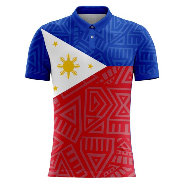 Philippine Design Polo Shirt Full Print Sublimation Thumbnail