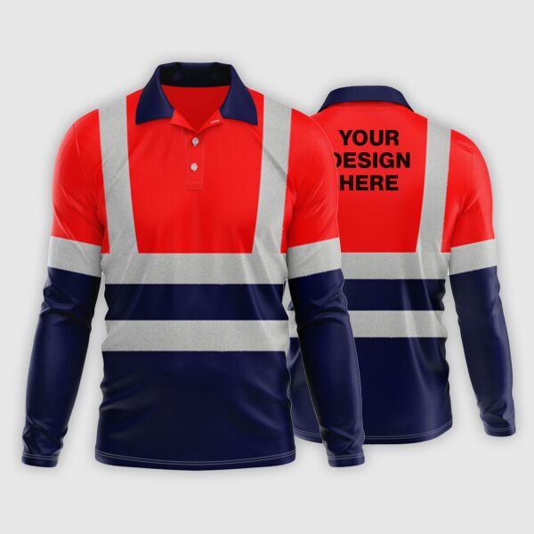 MTO Reflectorized Polo Long Sleeve Thumbnail