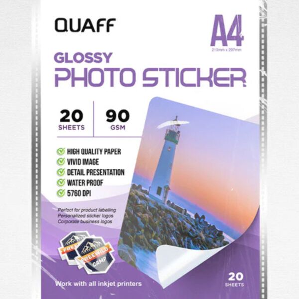 Polaris Photo Sticker 135gsm  A4 (20's) Thumbnail