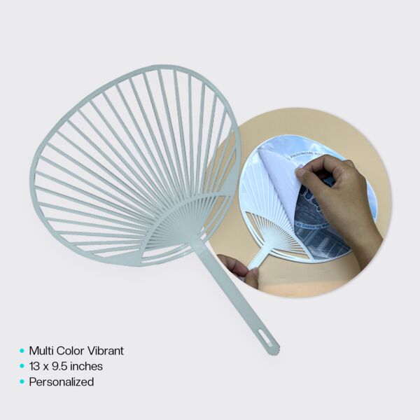 Skeleton PVCV Fan with 2 Side Sticker Thumbnail
