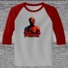 Raglan 3/4 Roundneck Shirt (Gray Body) Thumbnail
