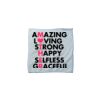 Royal Cannon Microfiber Face Towel White (12"x12") 20grams Thumbnail