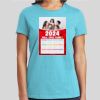 Premium Cotton CVC Roundneck T-shirt (Ladies) Thumbnail
