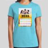 Premium Cotton CVC Roundneck T-shirt (Ladies) Thumbnail