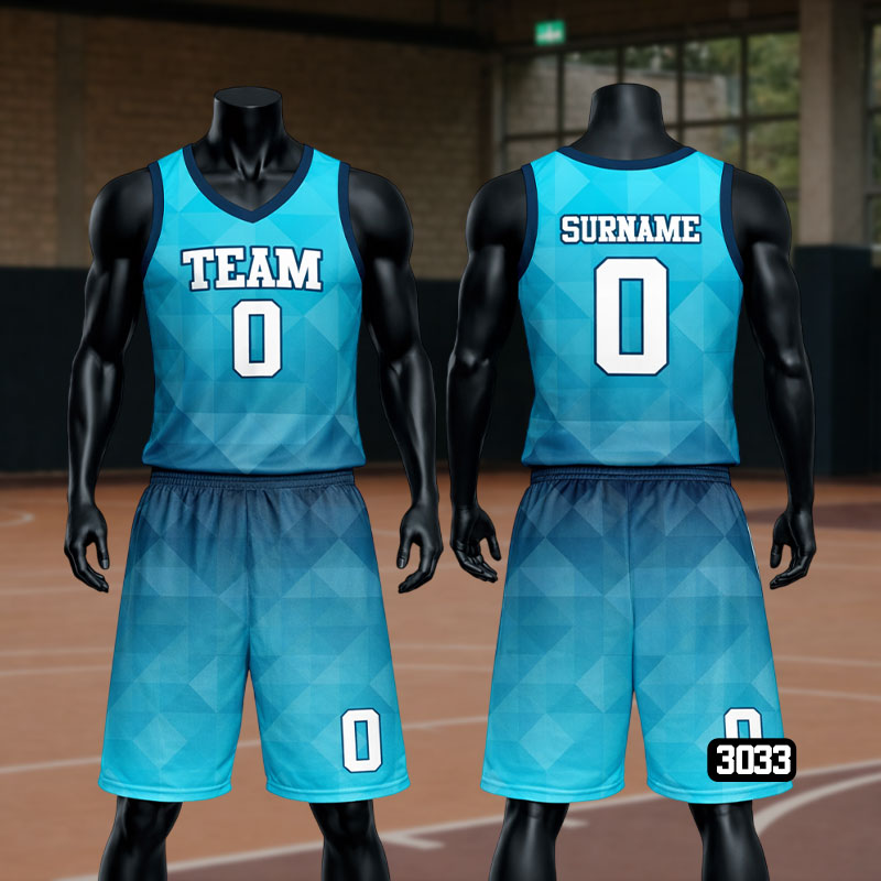 Blue Themed Jersey Set – Fresh, Clean & Game-Ready