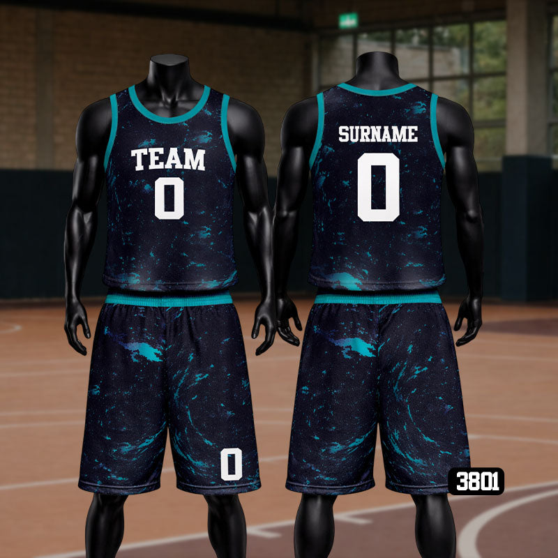 Blue Themed Jersey Set – Fresh, Clean & Game-Ready