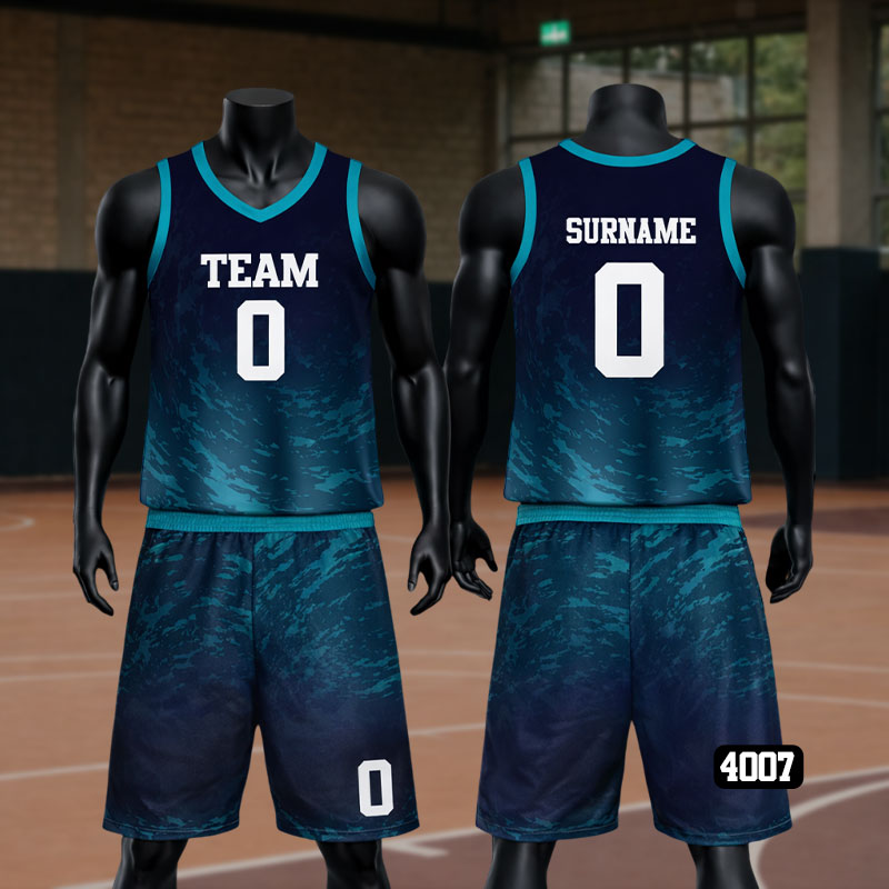 Blue Themed Jersey Set – Fresh, Clean & Game-Ready