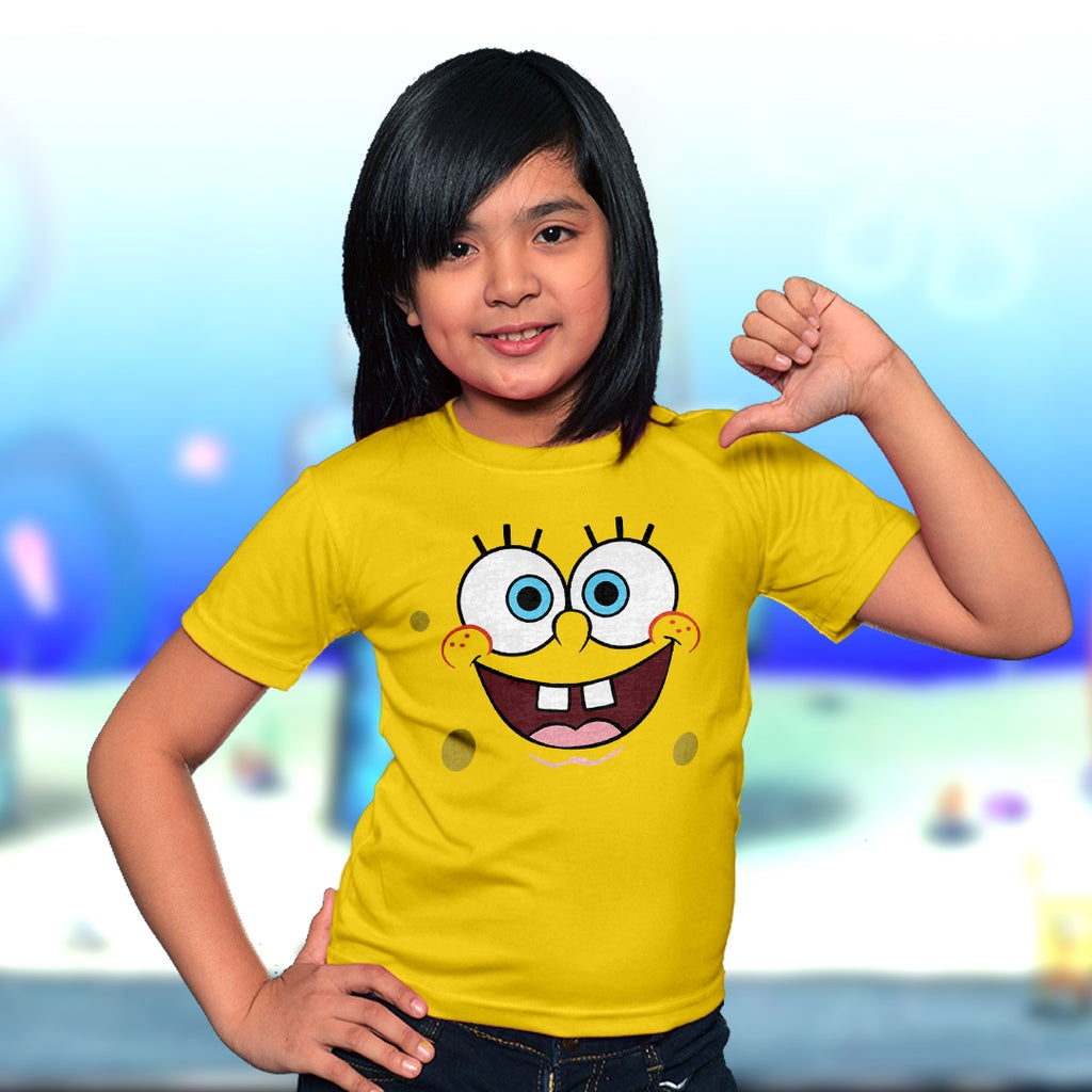 SPONGEBOB FACES DESIGN Shirt for Adult, Kids Couple / Family Tees Patrick Sandy Squidward DTF PRINT