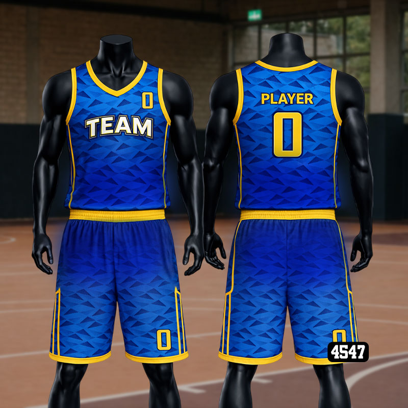 Blue Themed Jersey Set – Fresh, Clean & Game-Ready