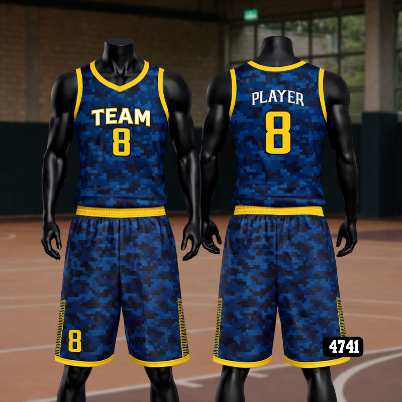Blue Themed Jersey Set – Fresh, Clean & Game-Ready