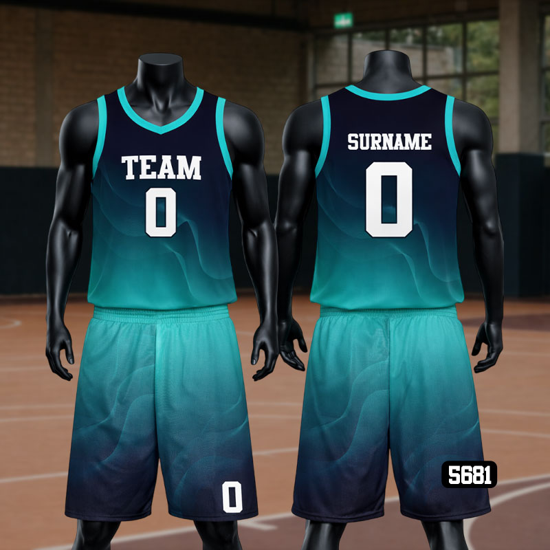 Blue Themed Jersey Set – Fresh, Clean & Game-Ready