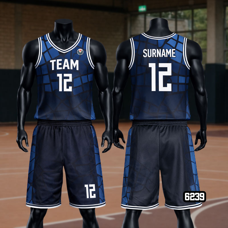 Blue Themed Jersey Set – Fresh, Clean & Game-Ready
