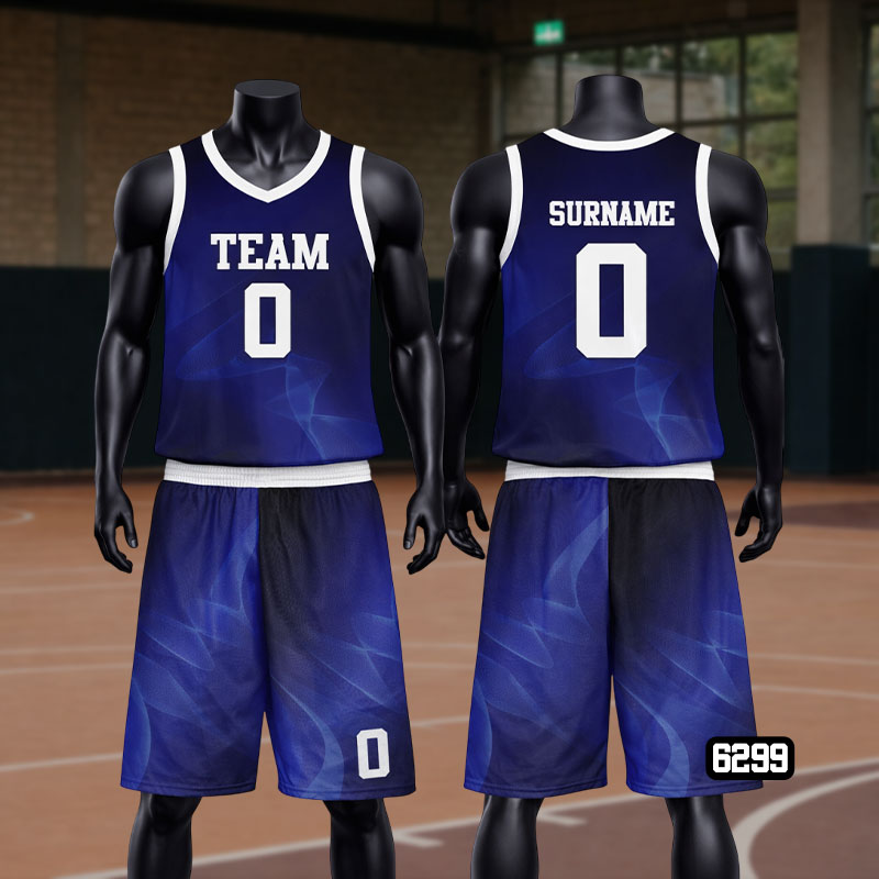 Blue Themed Jersey Set – Fresh, Clean & Game-Ready