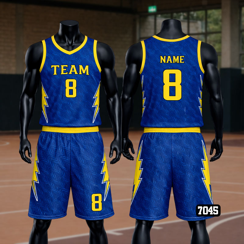 Blue Themed Jersey Set – Fresh, Clean & Game-Ready