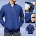Customized Bomber Jacket Water Resistant Jacket No Hood W/ Zipper Personalized Logo Print