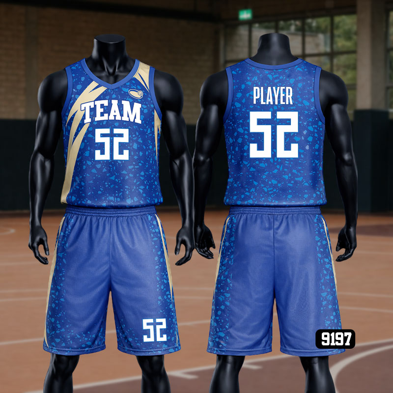 Blue Themed Jersey Set – Fresh, Clean & Game-Ready
