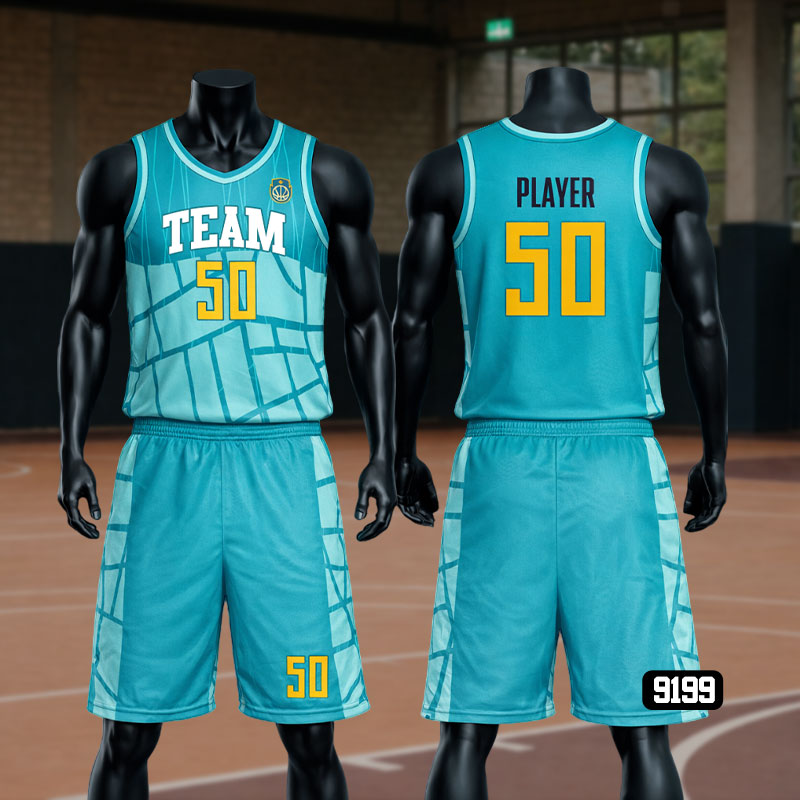 Blue Themed Jersey Set – Fresh, Clean & Game-Ready
