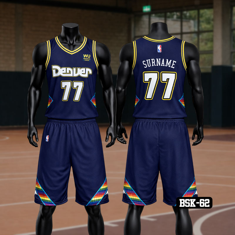 NBA West Conference Style Jersey Set – Bold, Dynamic & Game-Ready