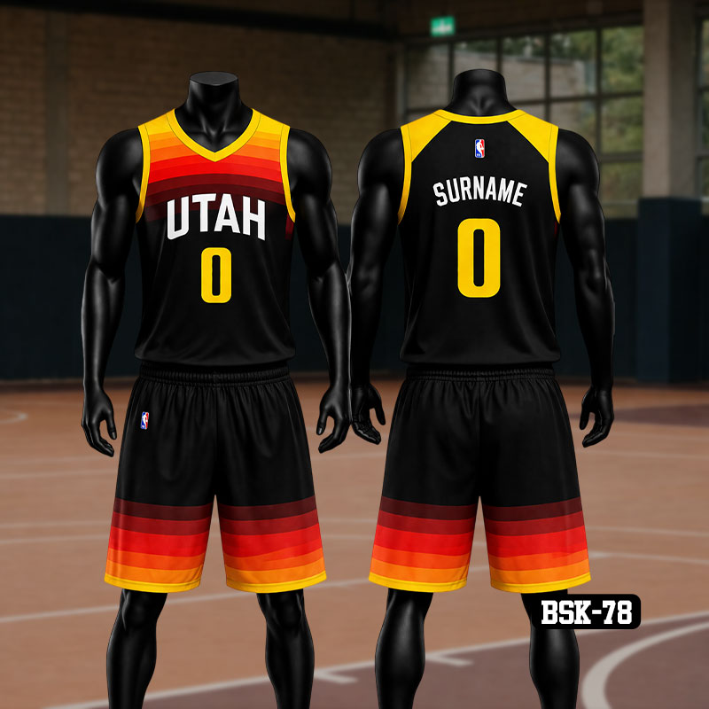 NBA West Conference Style Jersey Set – Bold, Dynamic & Game-Ready