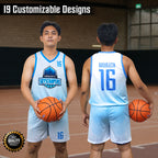 Blue Themed Jersey Set – Fresh, Clean & Game-Ready