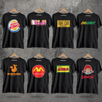 Shirt Planet Fast Food Parody Design Shirt  Unisex Trending Designs DTF Print