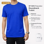 SP 100% Polycotton Roundneck T-shirt