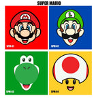 Shirtplanet Super Mario FACES DESIGN Shirt for Adult and Kids MARIO LUIGI YOSHI TOAD DTF PRINT