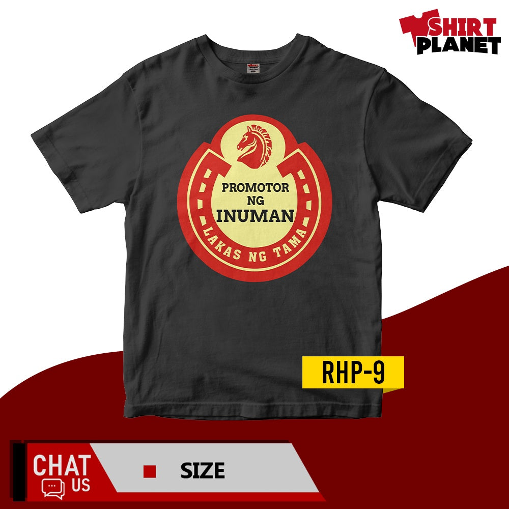 Popular Filipino Red Horse Shirt Parody Design Tees Collection Perfect for  Friend Gifts