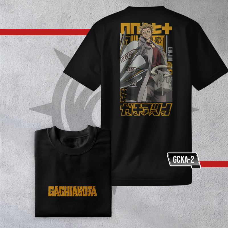 Anime Central Gachiakuta Rudo Surebrec,Enjin,Riyo Reaper Unisex High Quality Cotton T-Shirt