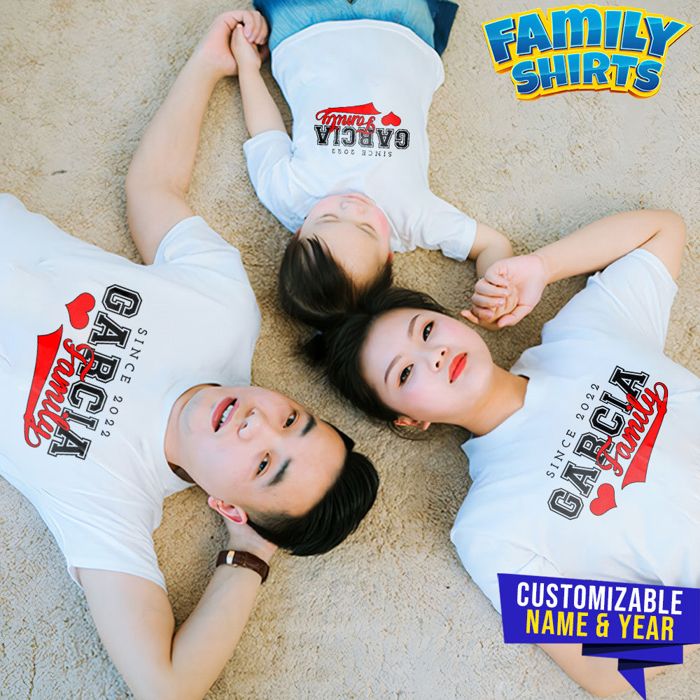Transfer It Personalized Editable year Reunion shirt Family Day T-Shirt Sold per Piece