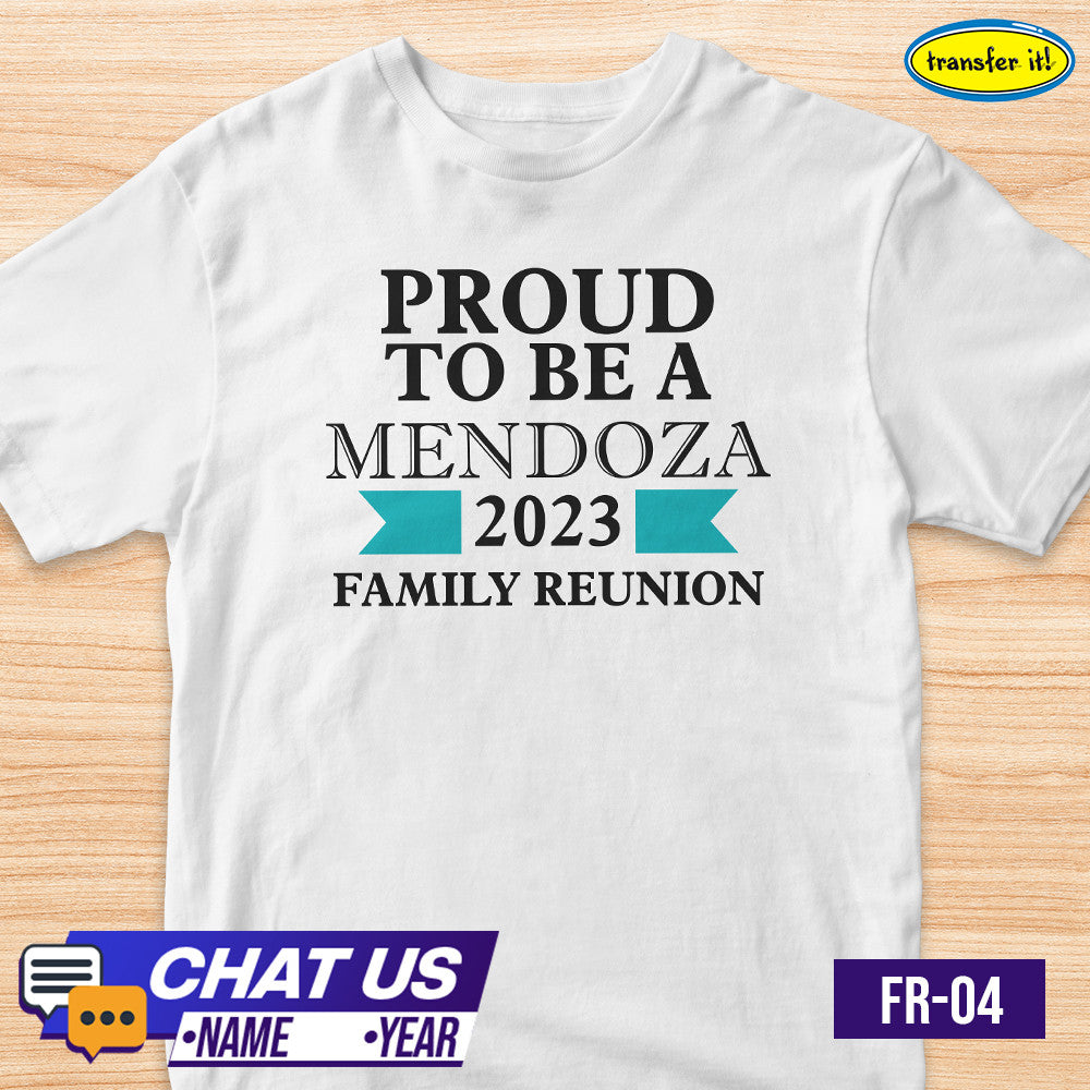 Family Reunion Shirt Family Homecoming Editable Name Year Design Adult & Kids Sold per piece
