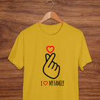 Transfer It Personalized I Heart My Family Reunion Shirt Family day Shirt Sold per piece
