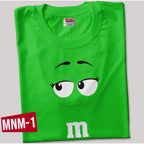 Shirt planet M&M's Chocolate Candy Character Faces T-shirts Unisex