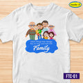 Transfer It Personalized Family Together Reunion shirt Family Shirt Sold per piece