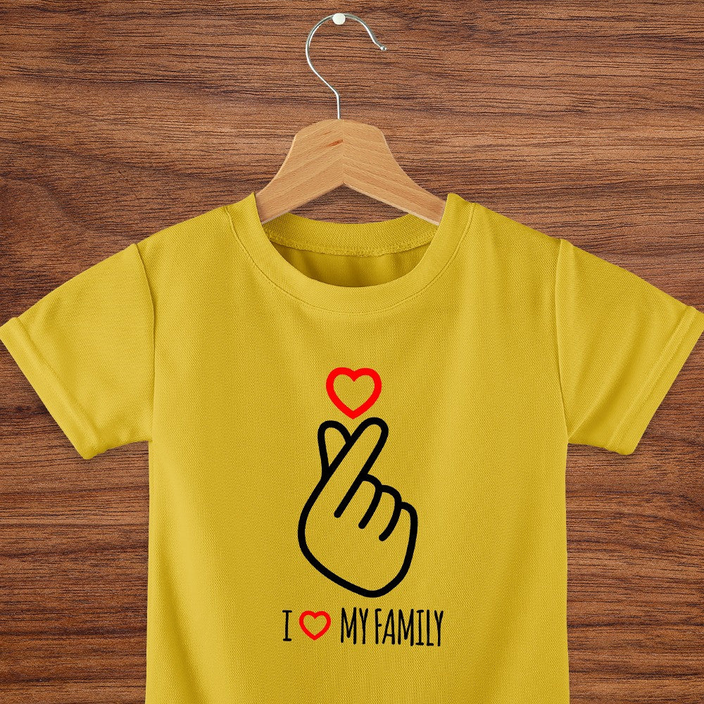 Transfer It Personalized I Heart My Family Reunion Shirt Family day Shirt Sold per piece
