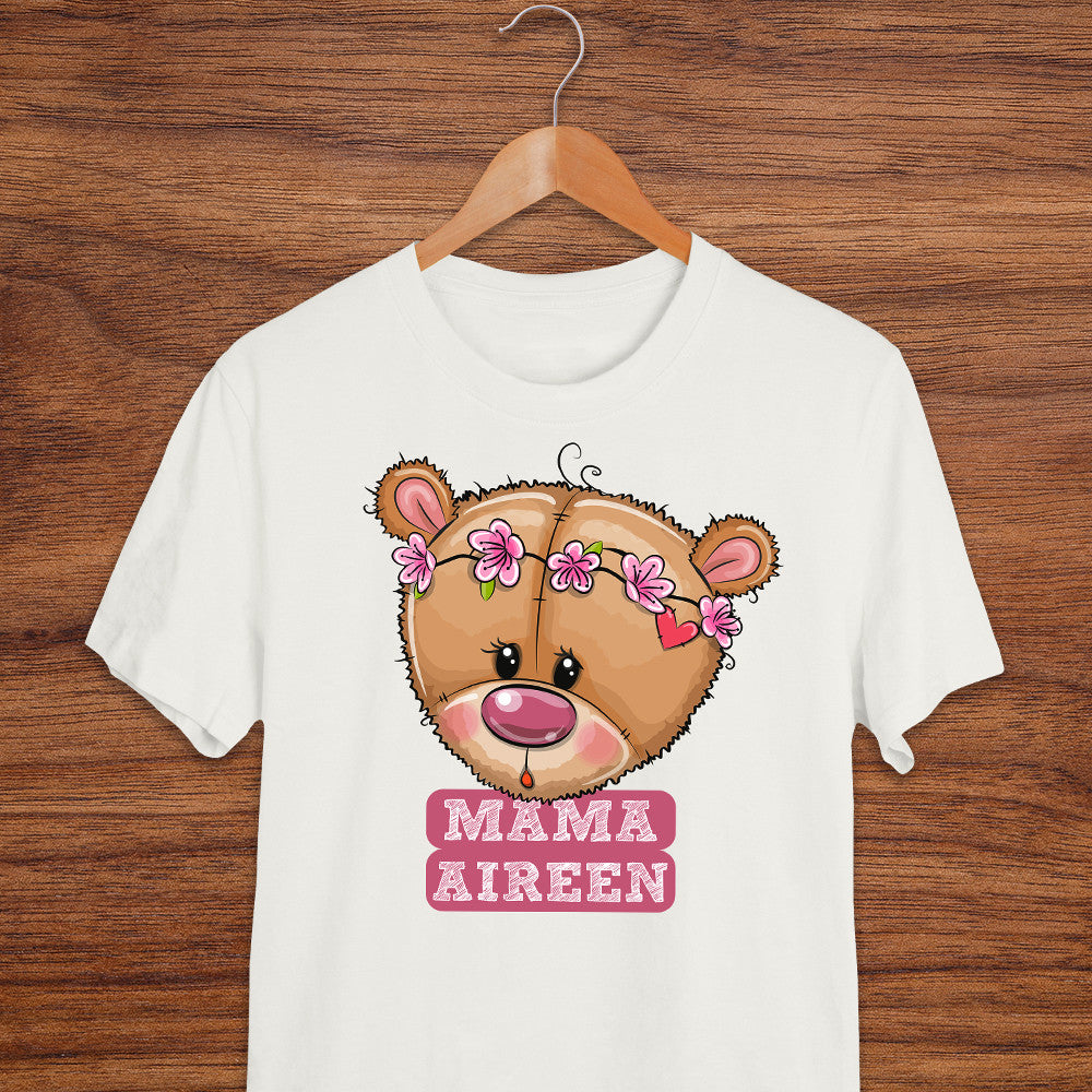 Transfer it "Family Bear" Personalize Mama Daddy Baby Family Shirt SOLD per PIECE Cute Bear