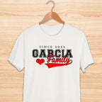 Transfer It Personalized Editable year Reunion shirt Family Day T-Shirt Sold per Piece