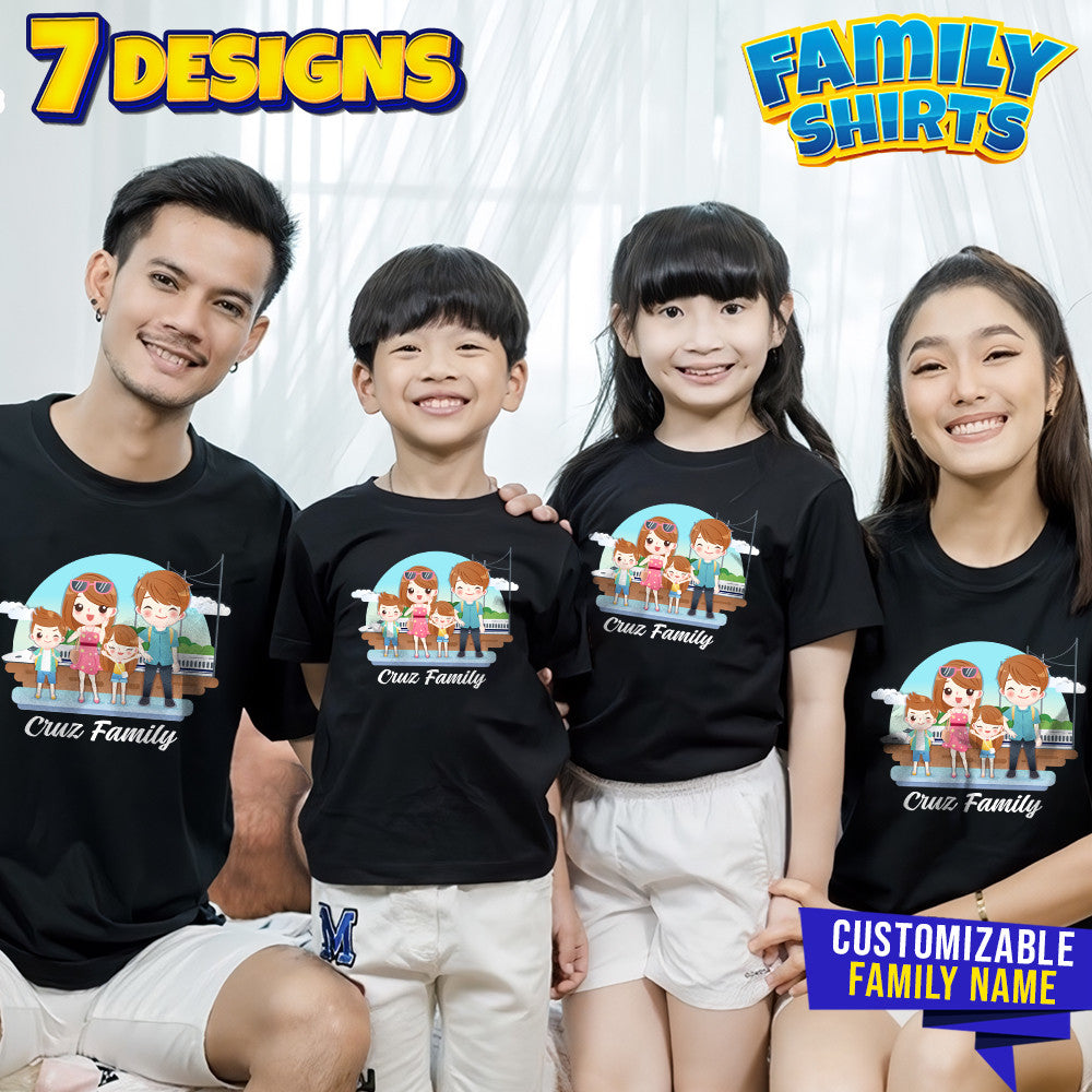 Transfer It Personalized Family Together Reunion shirt Family Shirt Sold per piece