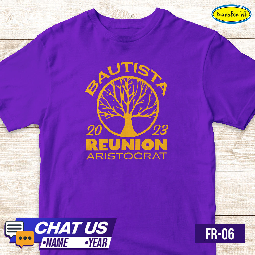 Family Reunion Shirt Family Homecoming Editable Name Year Design Adult & Kids Sold per piece