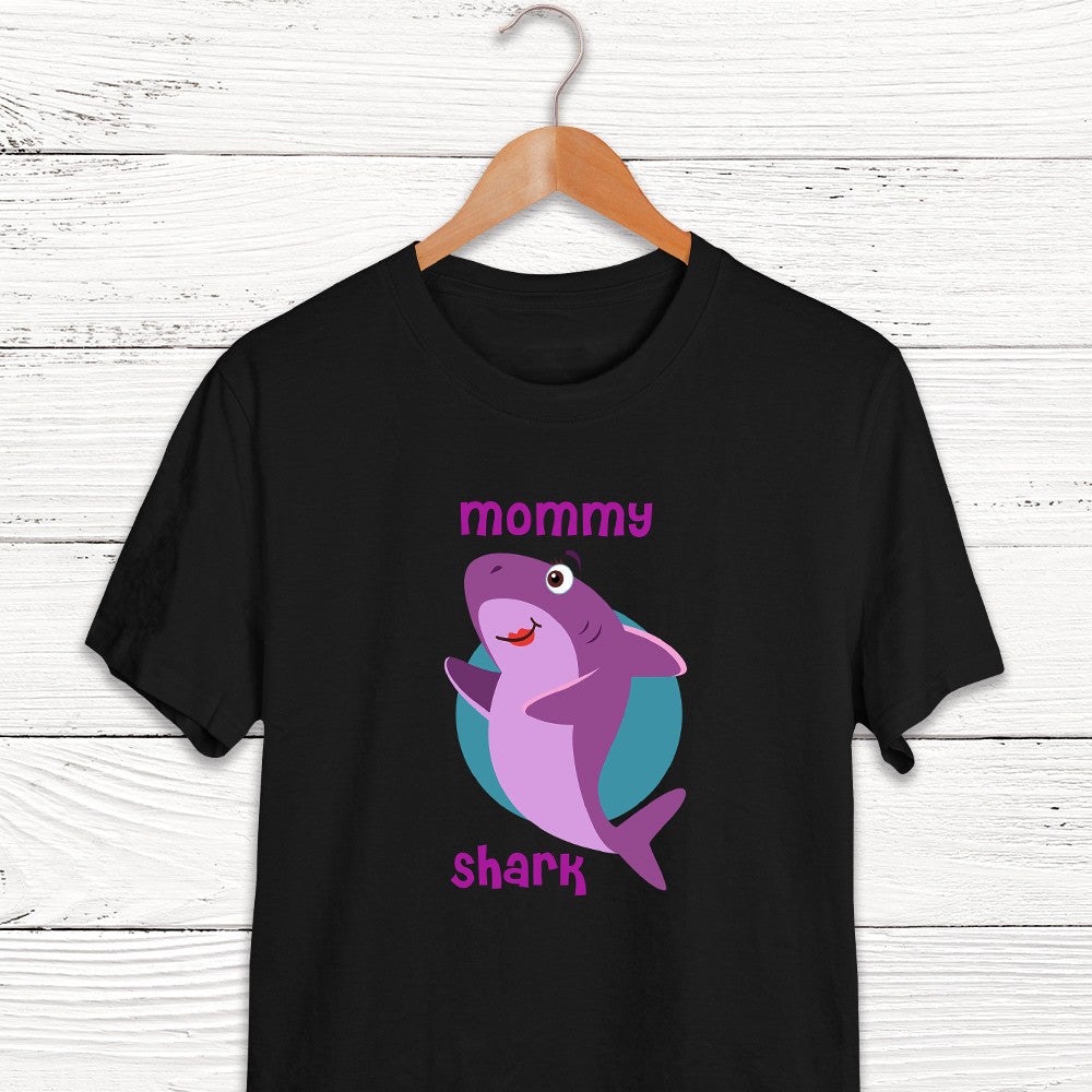 Transfer It Baby Shark Daddy Shark Mommy Shark Personalize Family Shirt SOLD per PIECE
