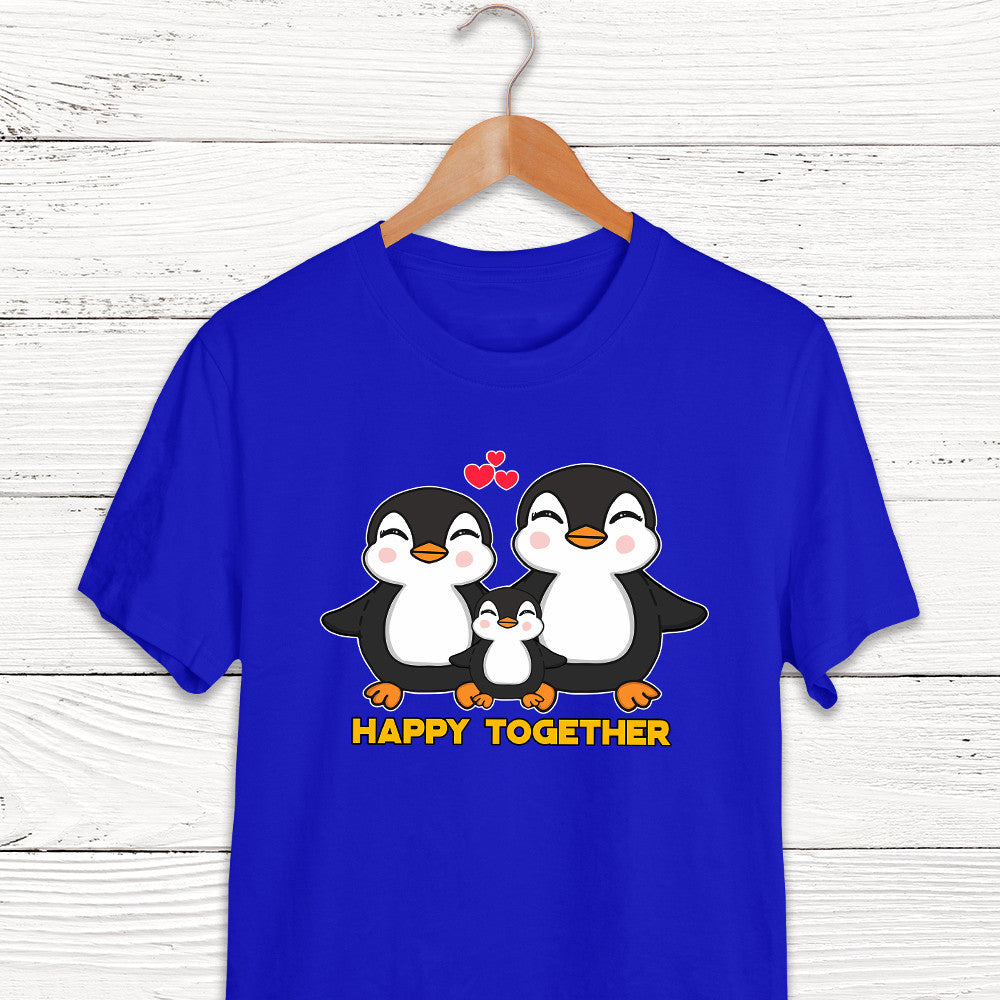 Transfer It Penguin Family Shirt Happy Together Reunion Family Day Sold per Piece