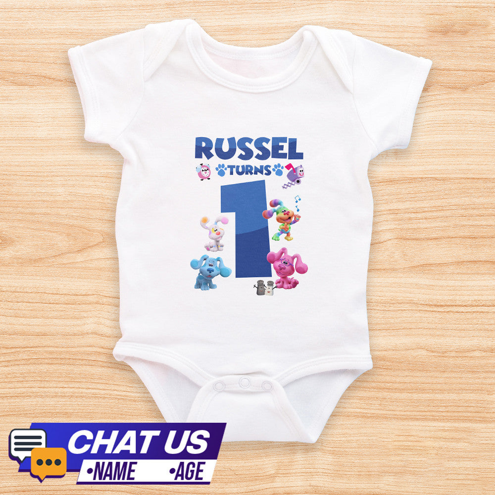 TRANSFER IT Personalized\Customized Blues Clues Family Shirt SOLD PER PIECE Matching Tees Design