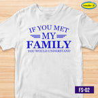 Transfer It Statement Family Shirt Design Personalize Reunion Shirt "SOLD per PIECE"
