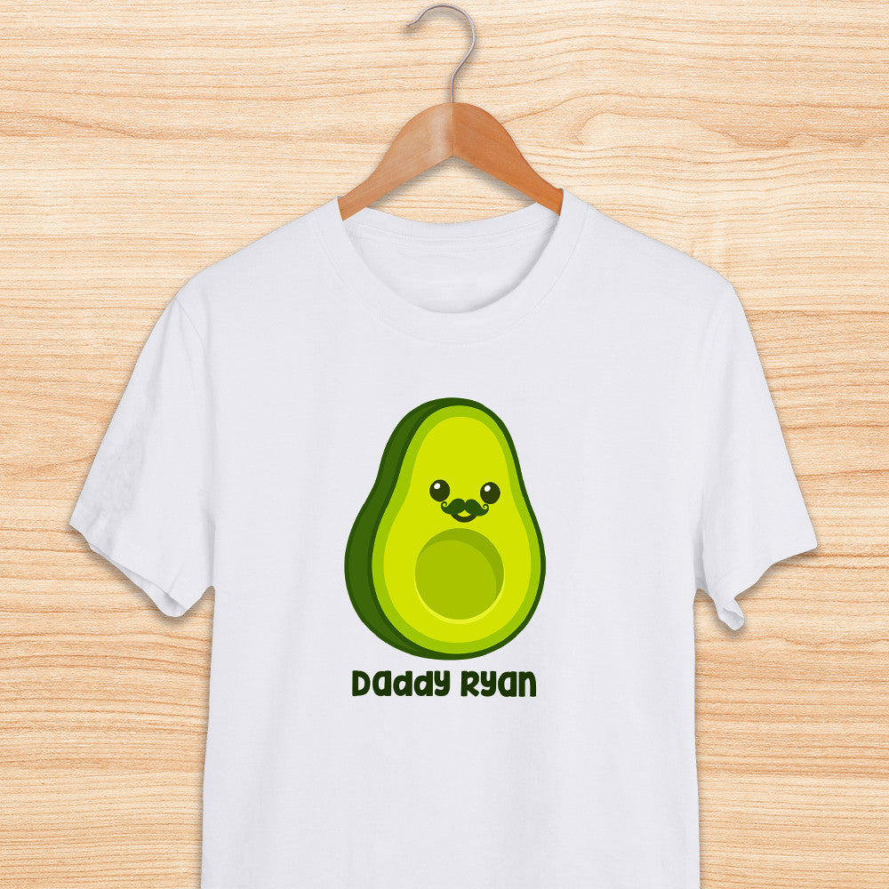 Transfer It Personalize Avocado Family Shirt Cute Fruits Daddy Mommy Baby Sold per Piece